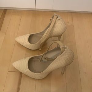 BCBG Beige Heels